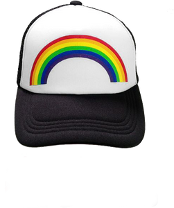Rainbow Trucker hat